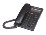KX-TSC11 - fast telefon med nummerpresentation/samtal väntar