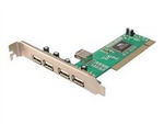 LogiLink PCI Card USB 2.0 4+1 Port