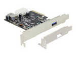 PCI Express x4 Card > 1 x external + 1 x internal SuperSpeed USB 10 Gbps (USB 3.1, Gen 2)