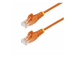 3m Orange Slim CAT6 Ethernet Cable, Snagless, 28AWG, LSZH